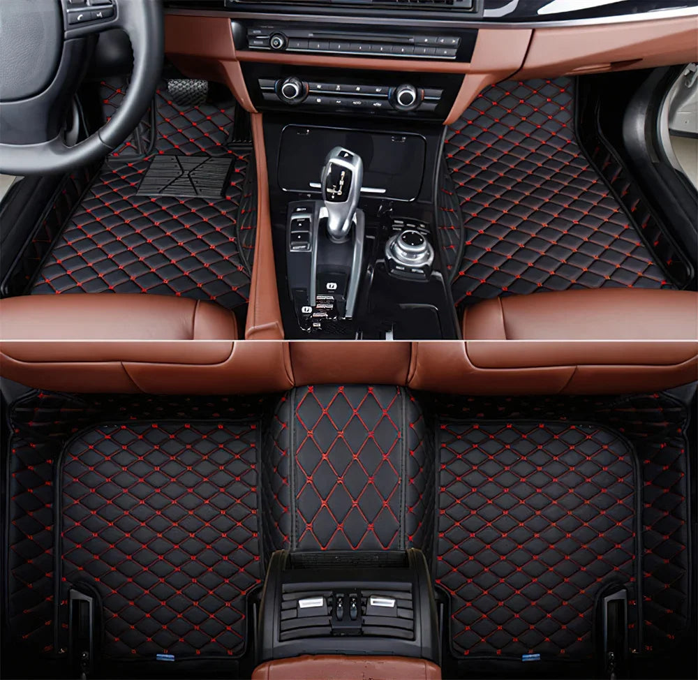 Luxury Leather Floor Mats for BMW i4 G26 (2022-2026)