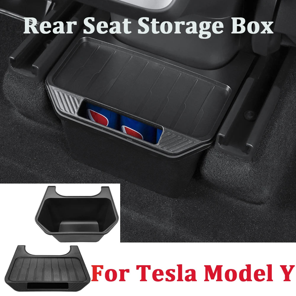 Rear Seat Storage Box for Model Y (2021-2024)