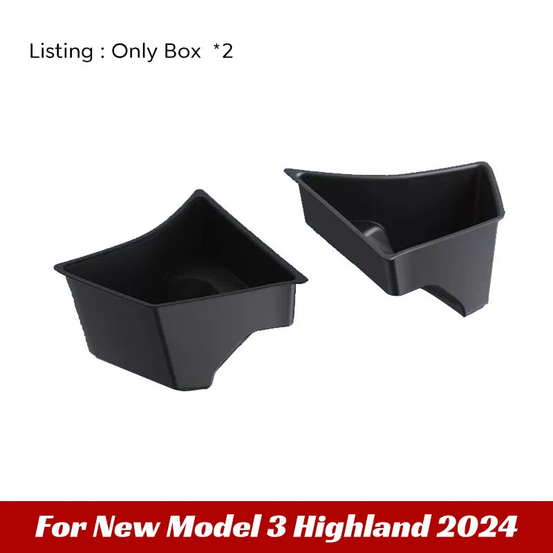 Rear Trunk Side Storage Bin for Model 3 Highland (2024+)