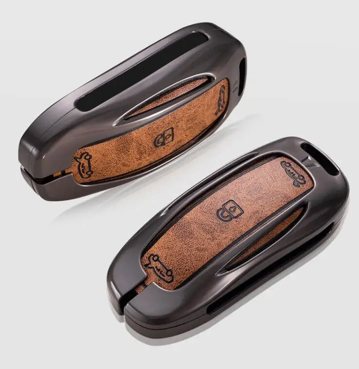 Key Card / Fob Leather Case for Model 3 / Y / S / X