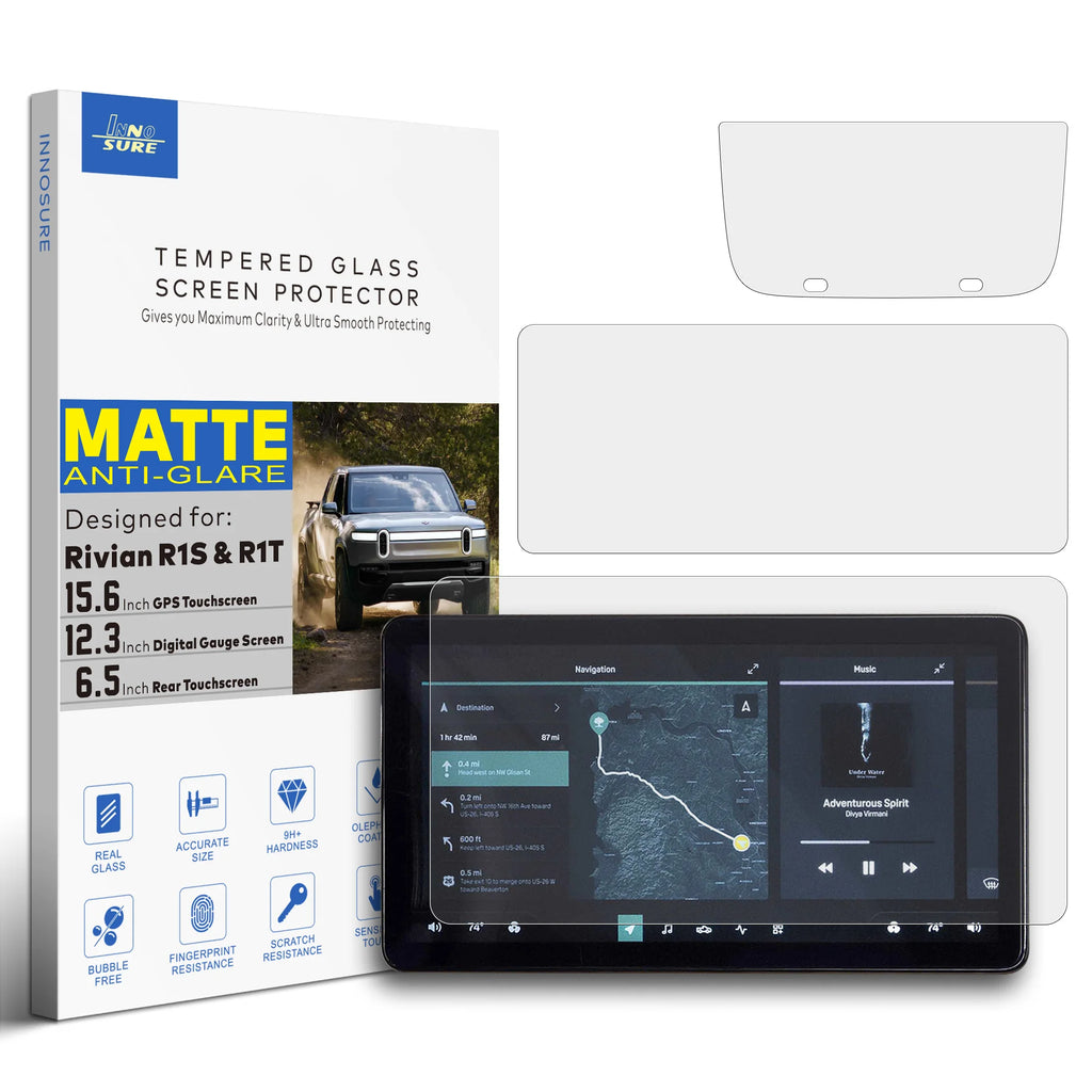 3-Piece Screen Protector Kit for Rivian R1T & R1S