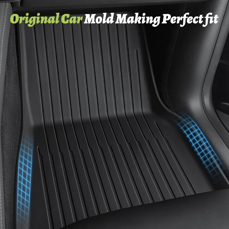 TPE Floor & Trunk Mat Set for Model Y (2020-2024)