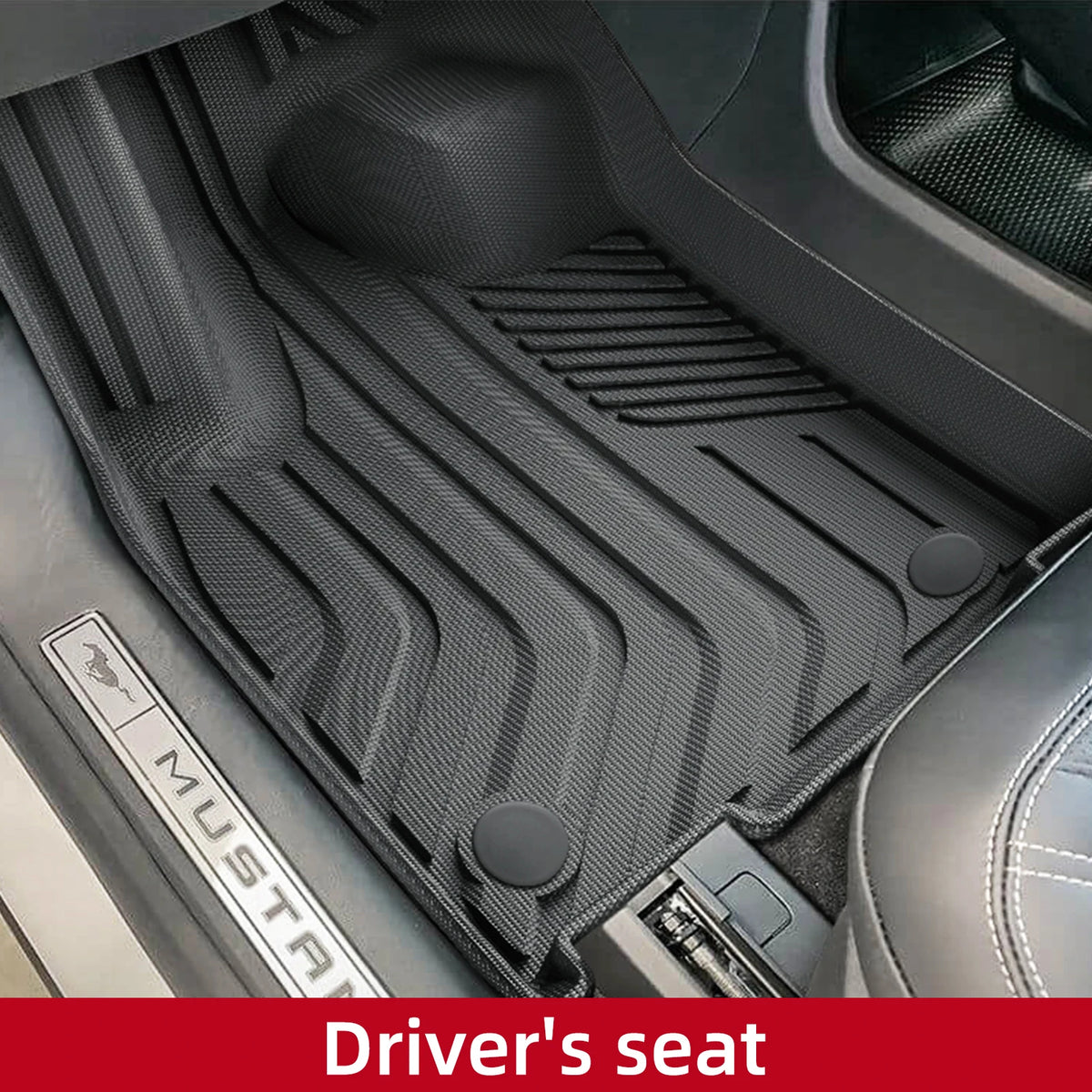 All-Weather Floor & Trunk Mats for Mustang Mach-E (2021+)