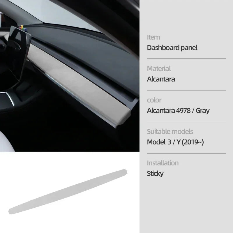 Dashboard & Door Panel Trim Wrap for Model 3 (2019-2023)