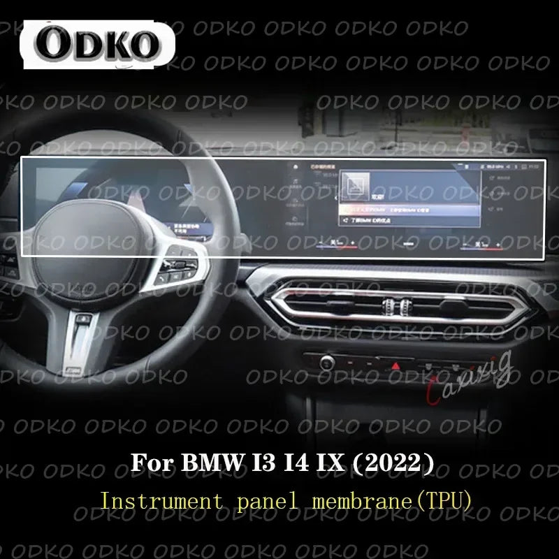TPU Navigation Screen Film for BMW i4 / iX