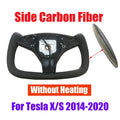 Carbon Fiber Heated Yoke Steering Wheel for Model S / Model X (2014–2020)