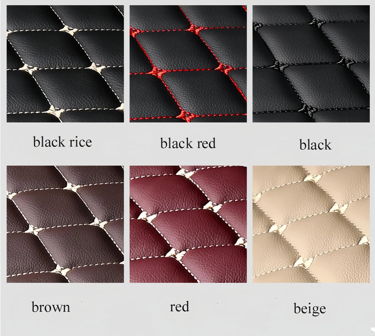 Leather-Style Floor Mats for Mustang Mach-E (2021-2025)