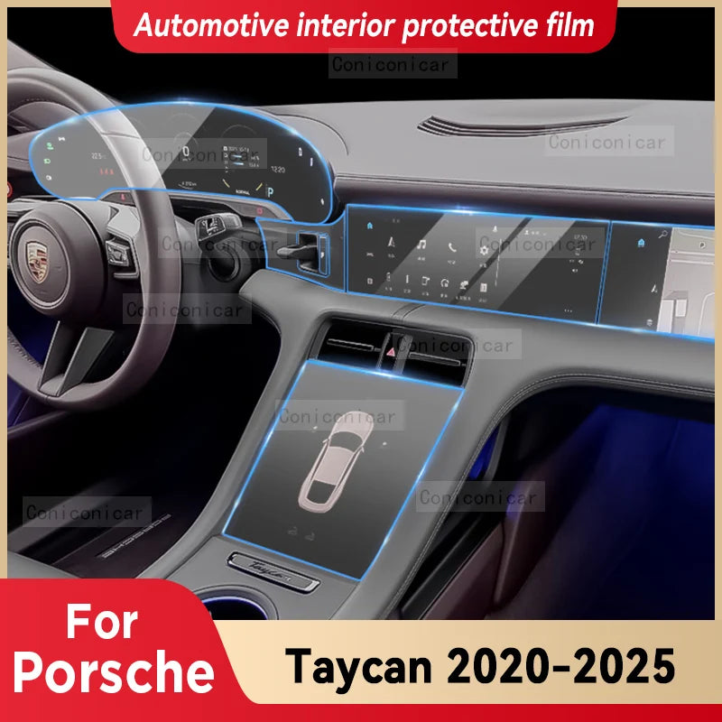 Center Console Protective Cover for Porsche Taycan