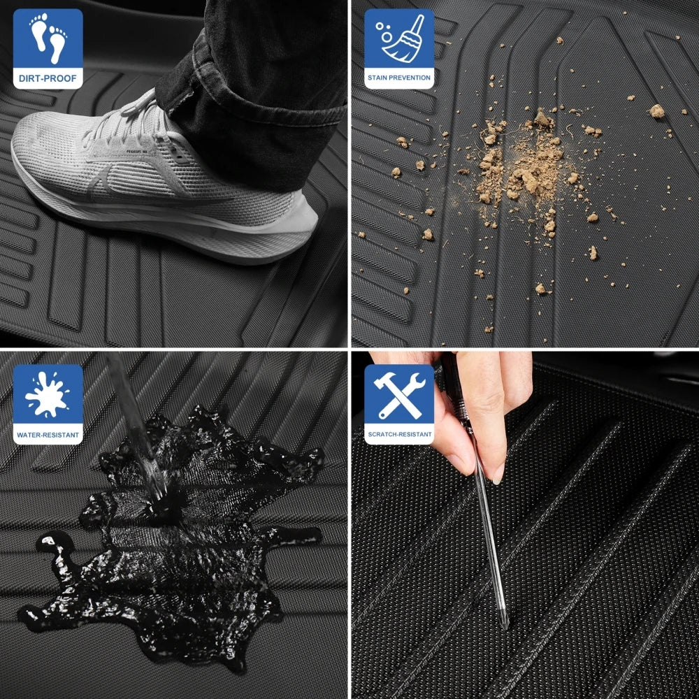 All-Weather TPE Floor Mats for BMW iX (2022-2026)