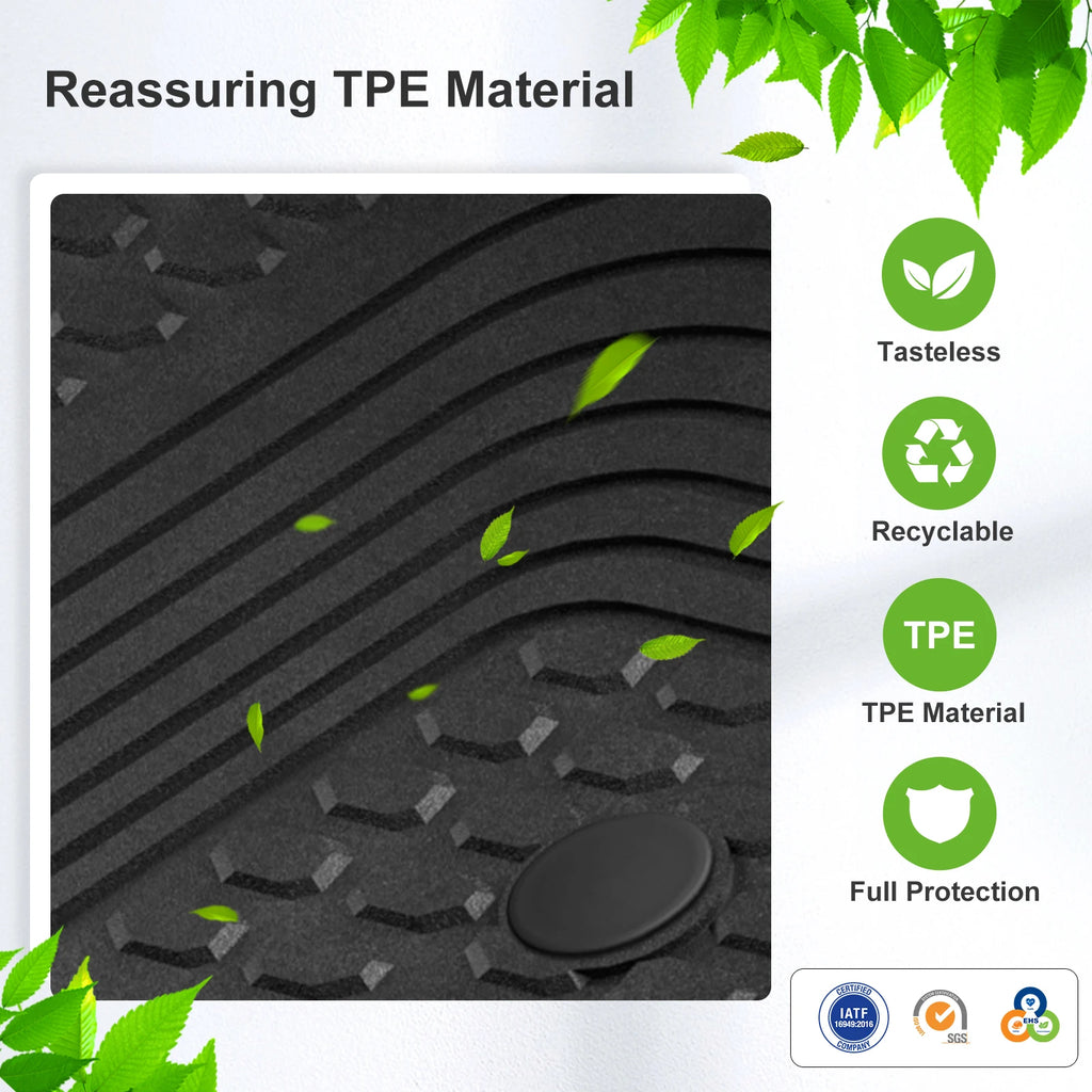 TPE Floor & Cargo Mats for BMW iX (2022-2026)