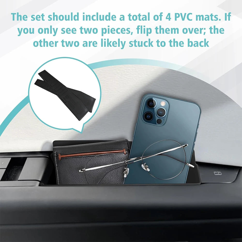 Front & Rear Door Side Storage Boxes for Cybertruck (4 pc)