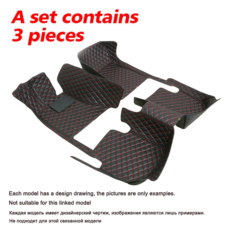 Leather Floor Mats for BMW i5 Sedan (2023-2027)