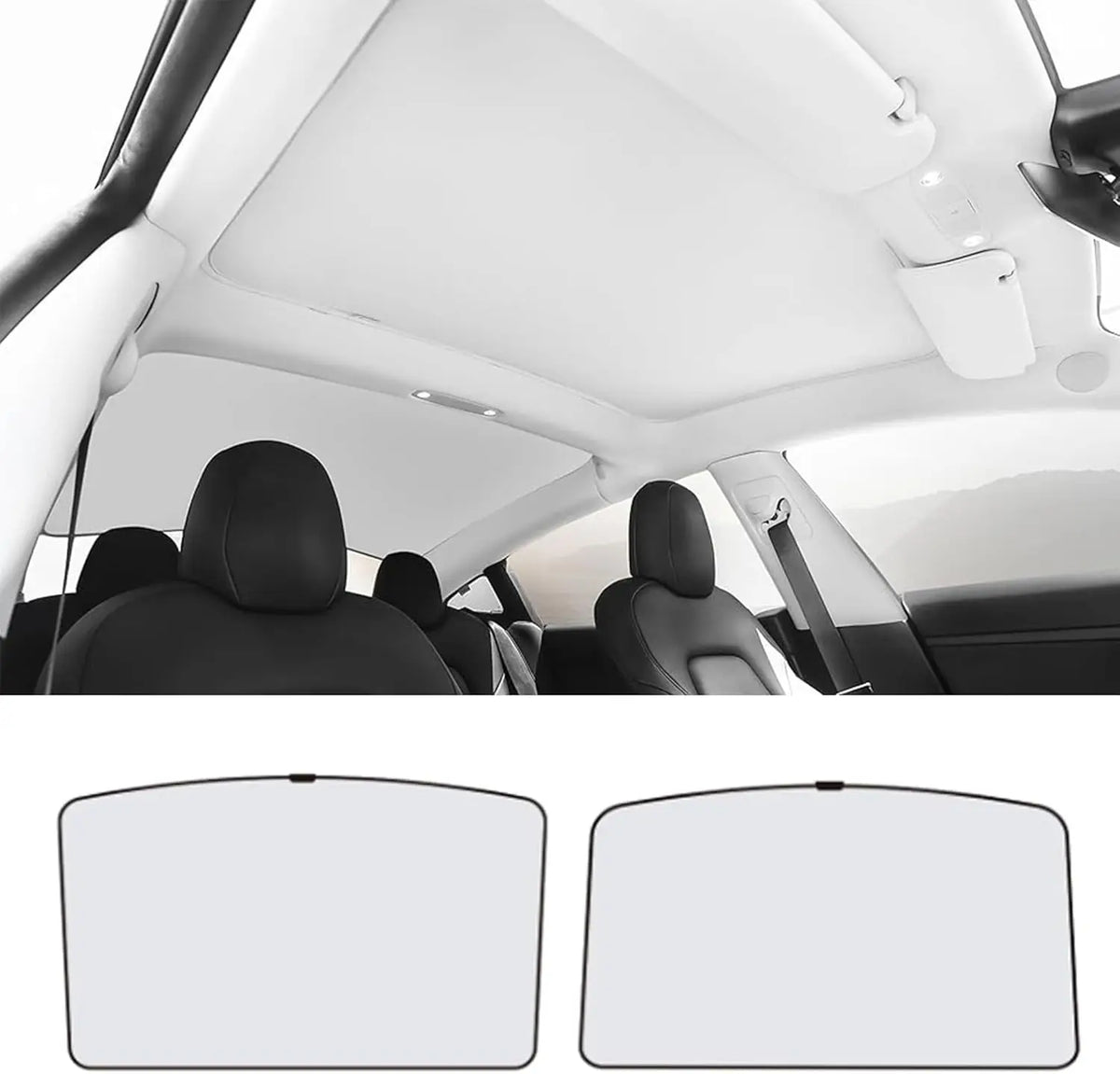 Ice-Cloth Glass Roof Sunshade for Model 3 / Model Y