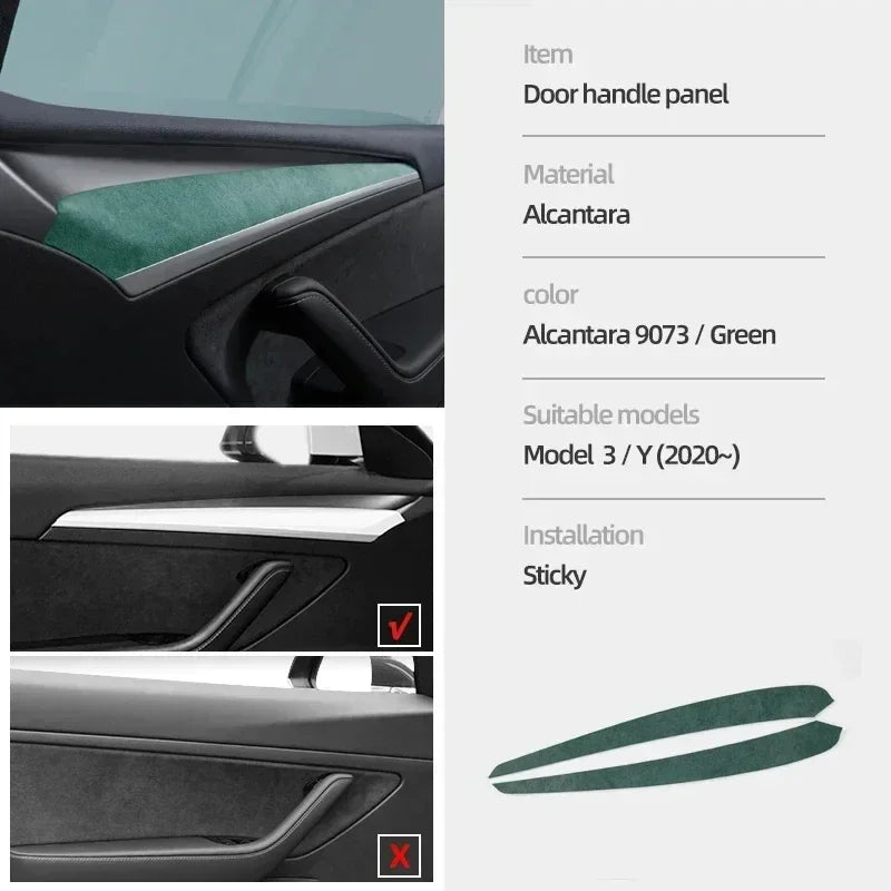 Dashboard & Door Panel Trim Wrap for Model 3 (2019-2023)
