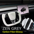 Heated Sports Yoke Steering Wheel for Model Y Juniper — Nappa