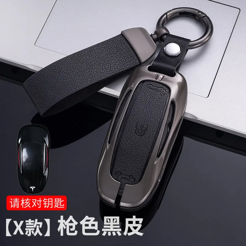 Key Card / Fob Leather Case for Model 3 / Y / S / X