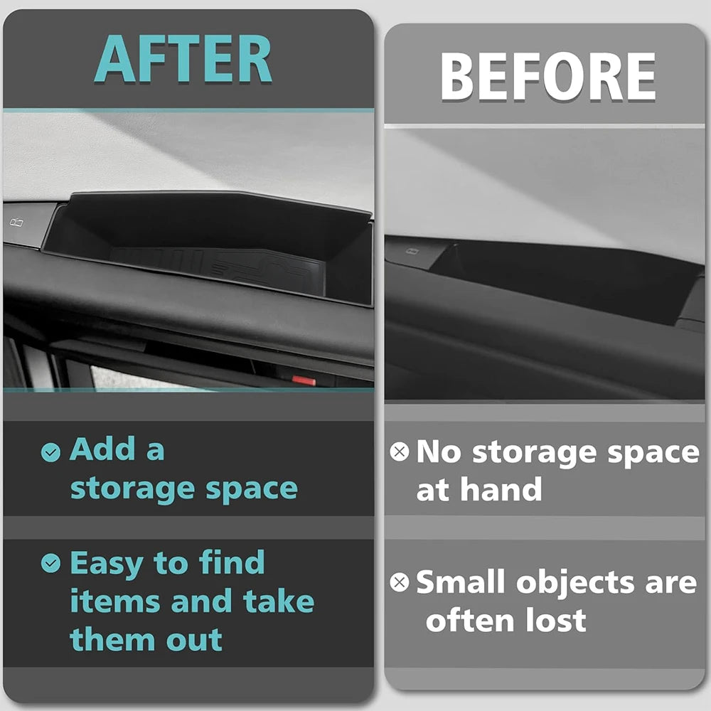 Front & Rear Door Side Storage Boxes for Cybertruck (4 pc)