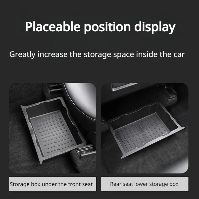 Under-Seat Storage Drawer for Model Y (2021-2024)