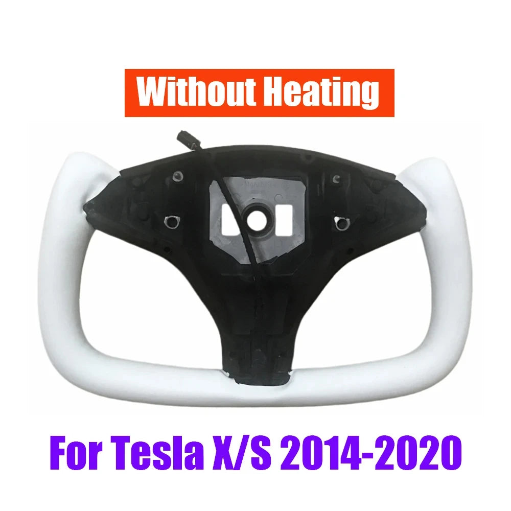 Alcantara Carbon Yoke Steering Wheel for Model S / Model X