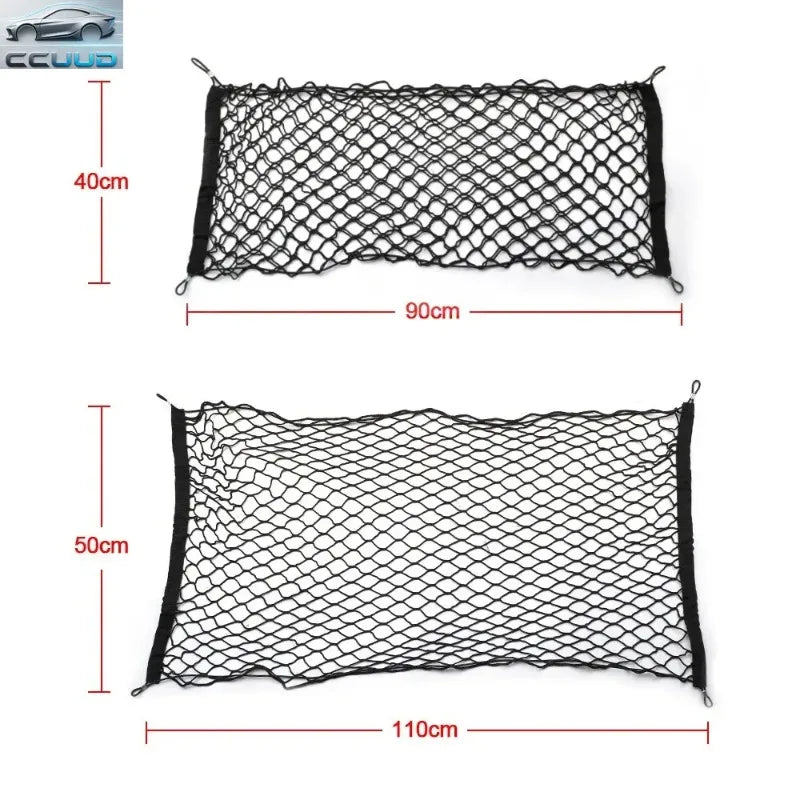 Elastic Trunk Cargo Net Pocket