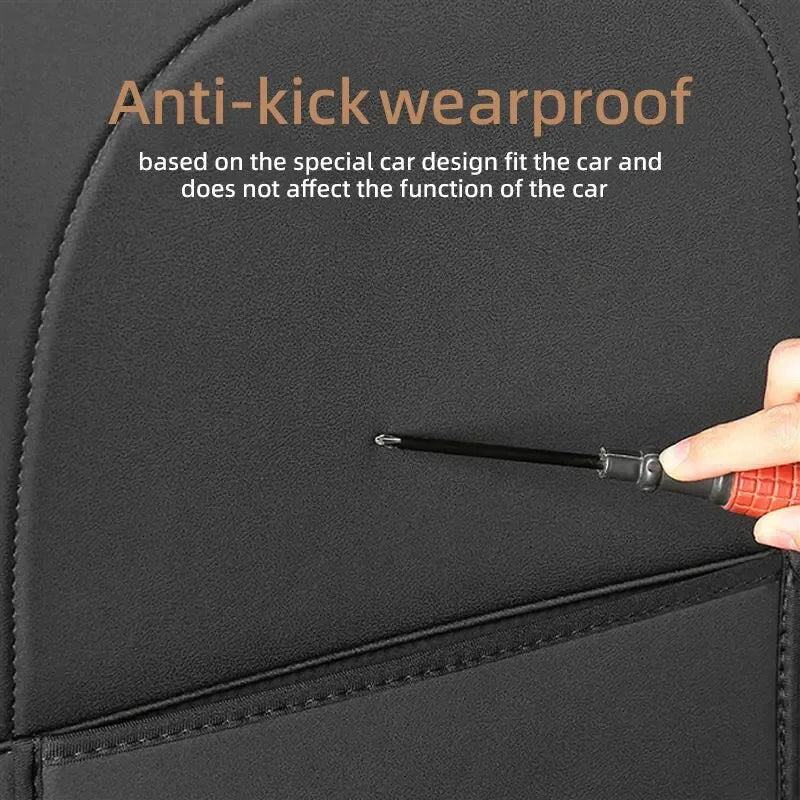 Rear Seat Back Anti-Kick Mats for Model 3 (2017-2023) & Model Y (2020-2023)