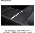 Center Console Protective Film for Model 3 Highland (2024+) & Model Y Juniper (2025+)