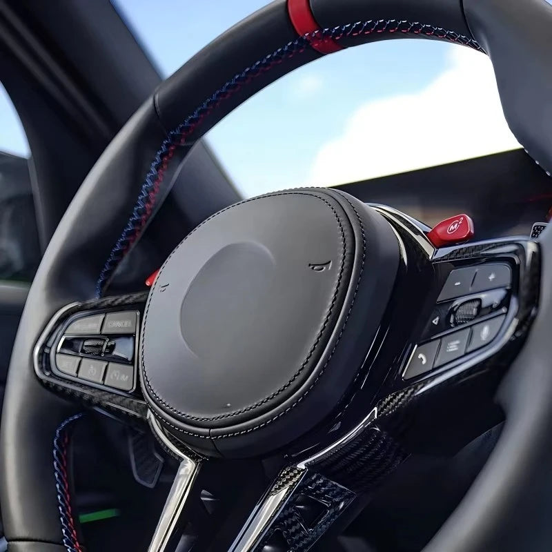 Dry Carbon Fiber Steering Wheel for BMW iX / G70 Family