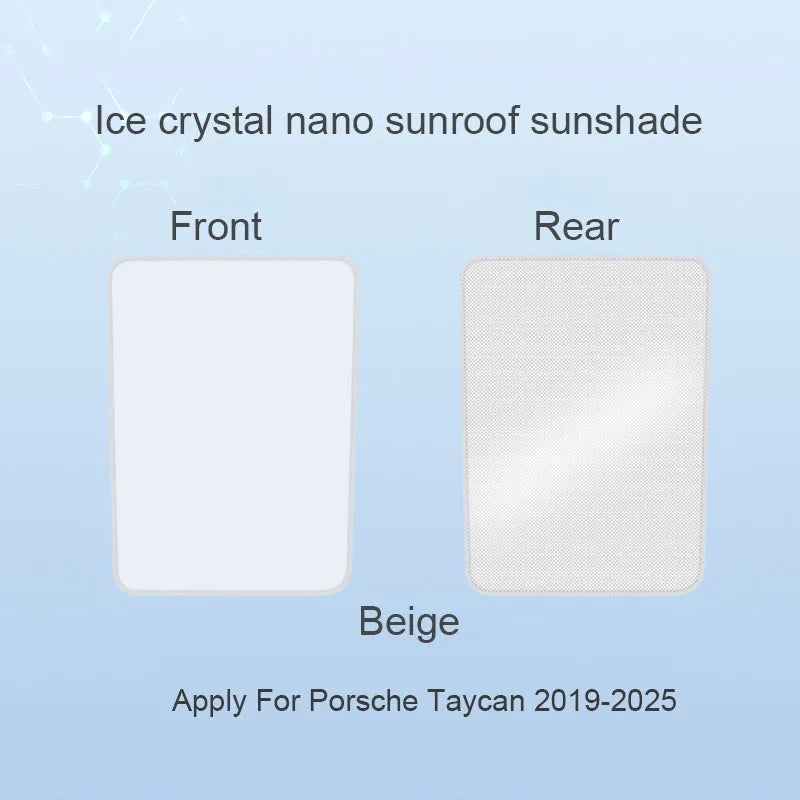 Sunroof Sunshade for Porsche Taycan