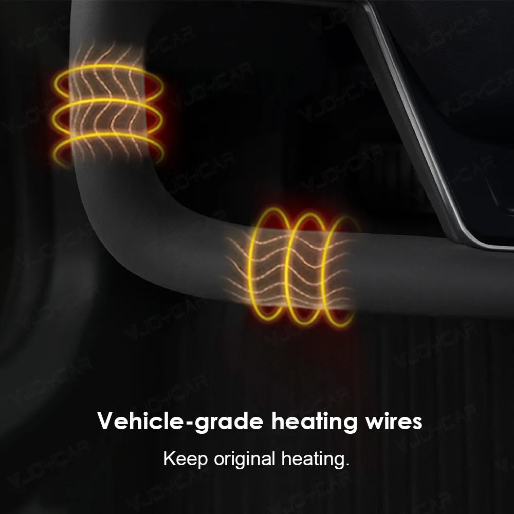 Heated Yoke Steering Wheel for Model Y Juniper (YL) — OEM airbag reuse
