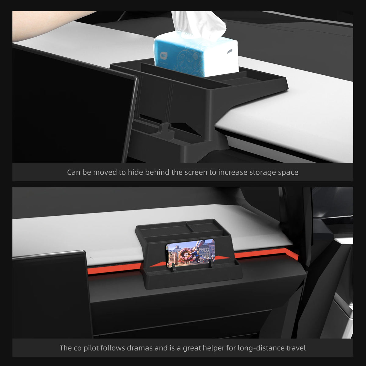 Dashboard Storage Box for Cybertruck