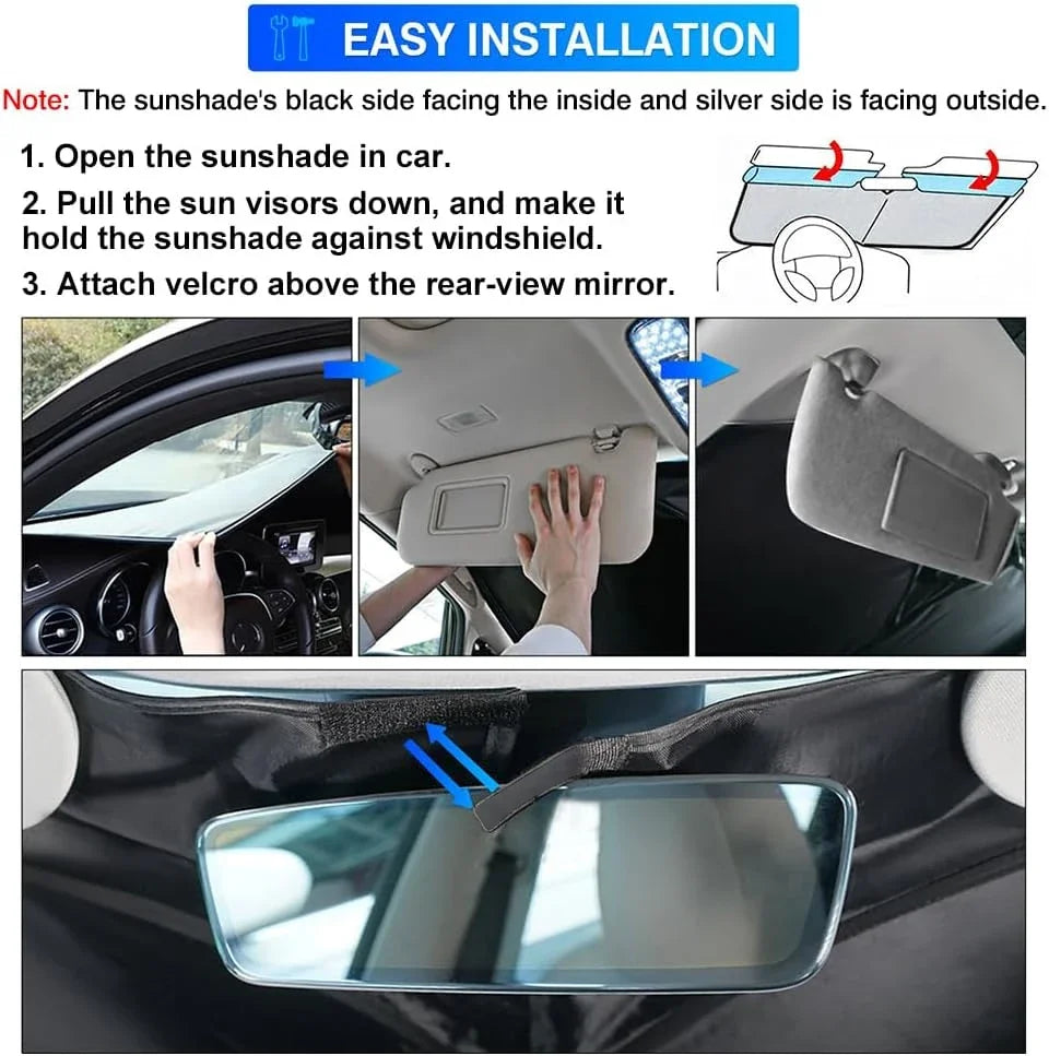 Windshield Sunshade for Mercedes EQS