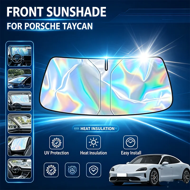 Windshield Sunshade for Porsche Taycan