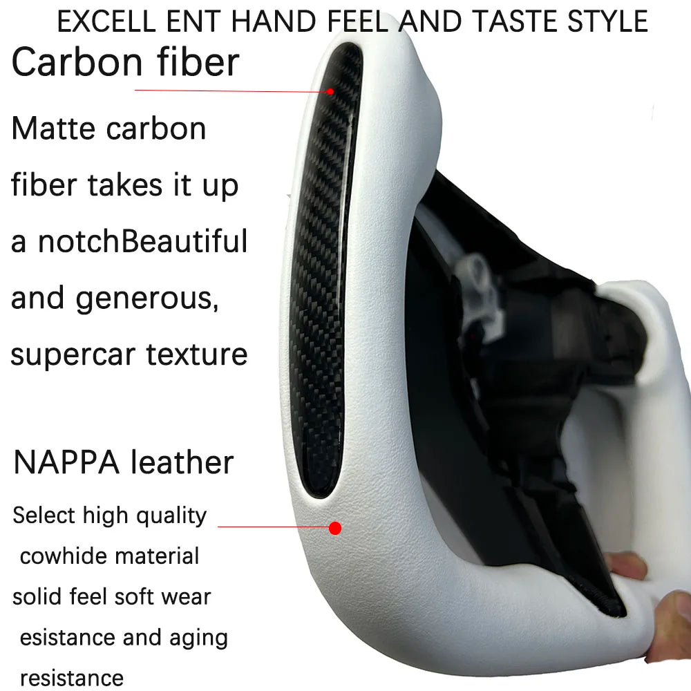 Heated 350mm Yoke Steering Wheel for Model 3 / Model Y (2018–2024)