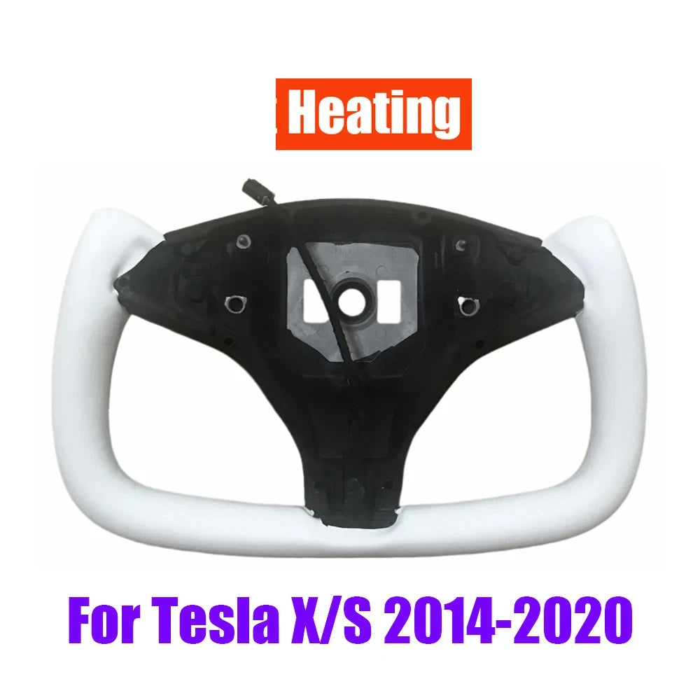 Carbon Fiber Heated Yoke Steering Wheel for Model S / Model X (2014–2020)