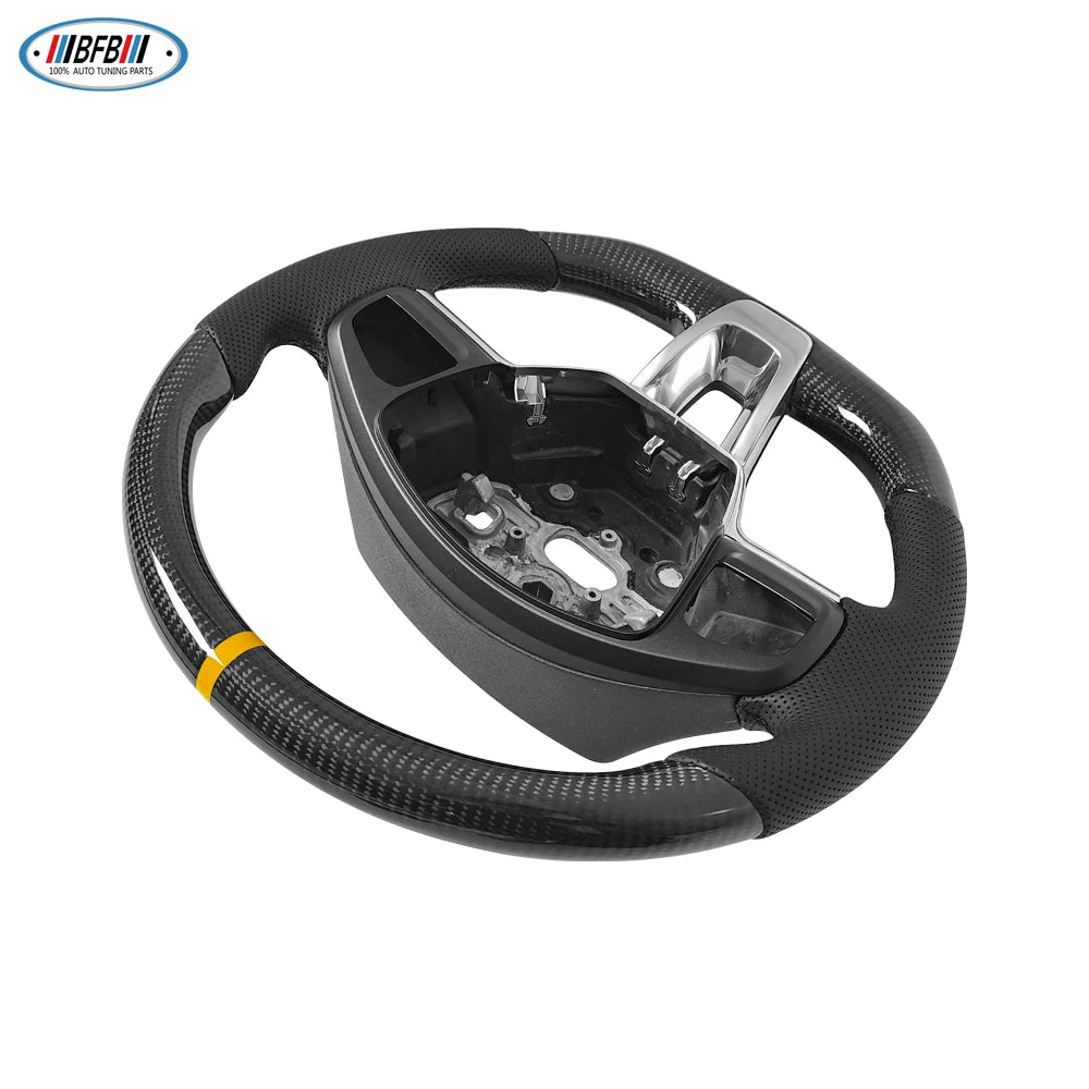 Real Carbon Fiber Replacement Steering Wheel for Mustang Mach-E (2021+)