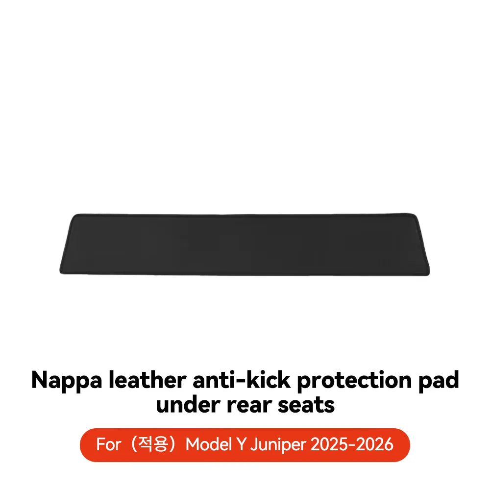 Rear Seat Lower Anti-Kick Pad for Model Y Juniper (2025+) & Model 3 Highland (2024+)