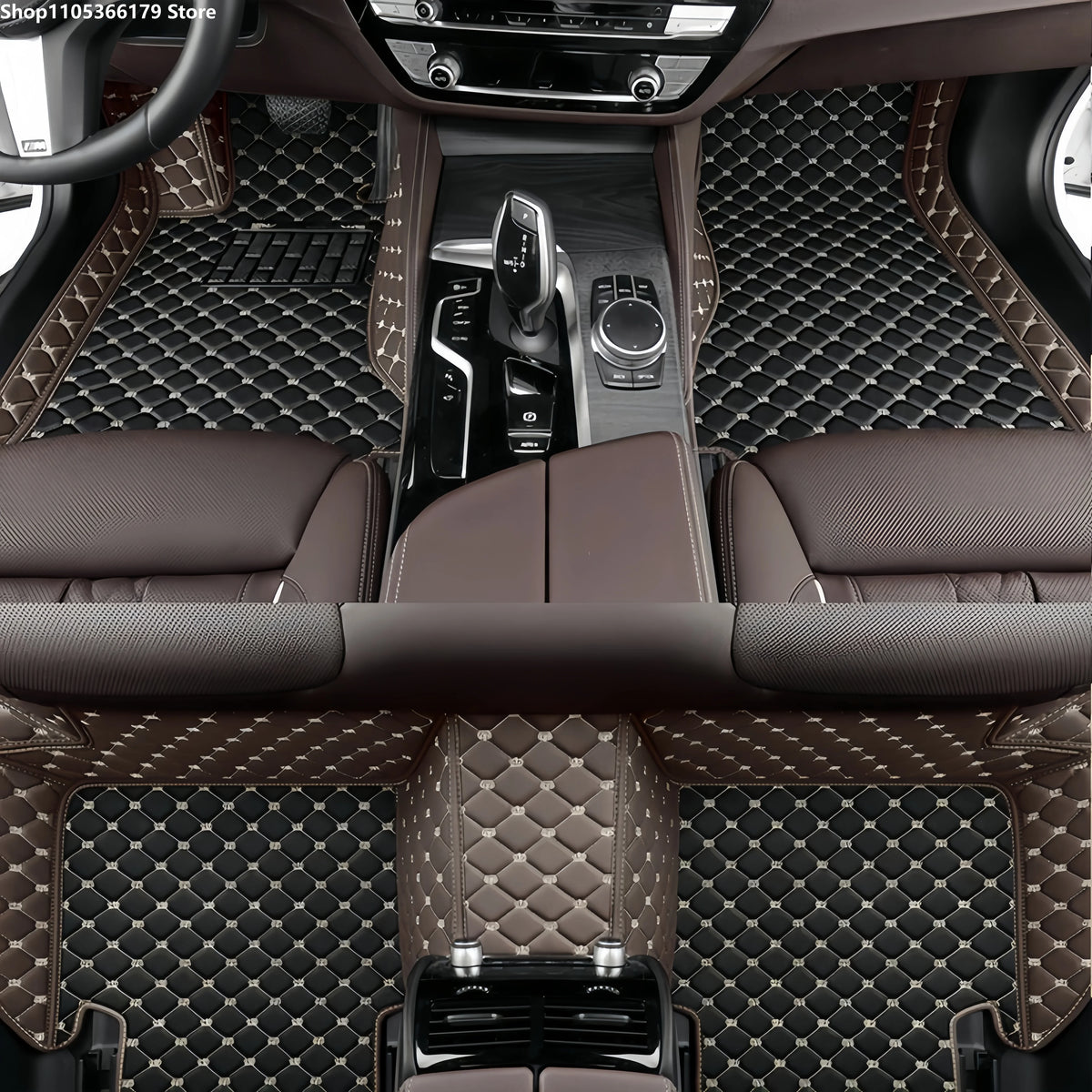 Leather-Style Floor Mats for Mustang Mach-E (2021-2025)