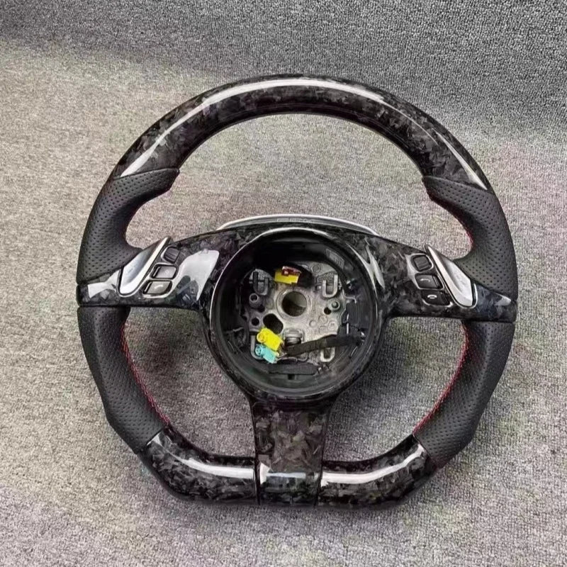 Sports Carbon Fiber Steering Wheel for Porsche Taycan / Macan