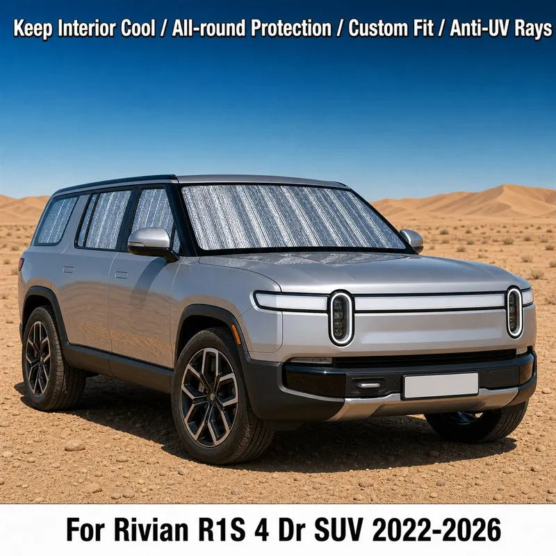 Window Sunshade Set for Rivian R1S