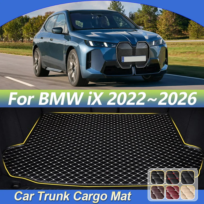 Leather Trunk Mat for BMW iX (2022-2026)