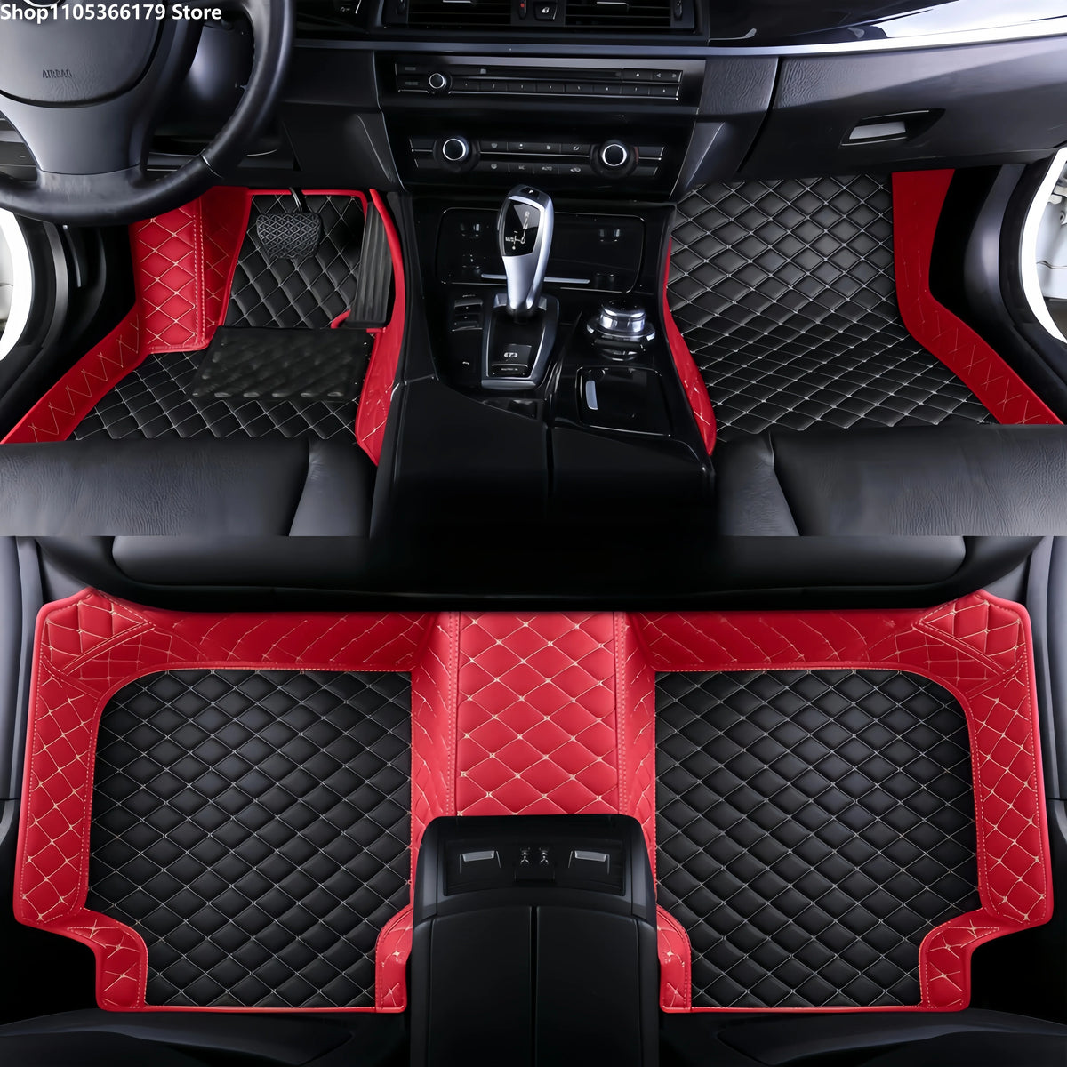 Leather-Style Floor Mats for Mustang Mach-E (2021-2025)