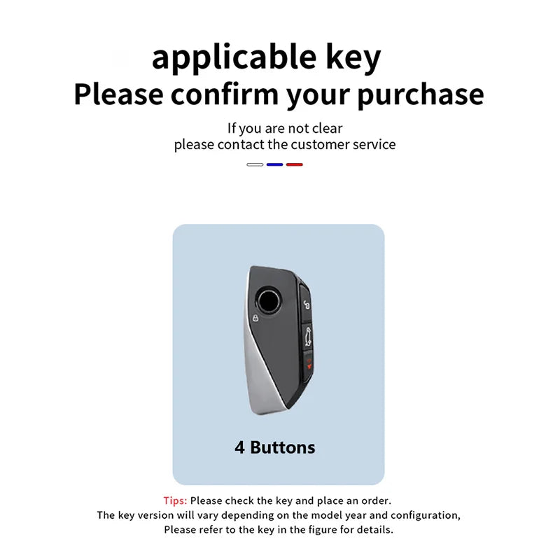 Key Fob Cover for BMW iX / i7