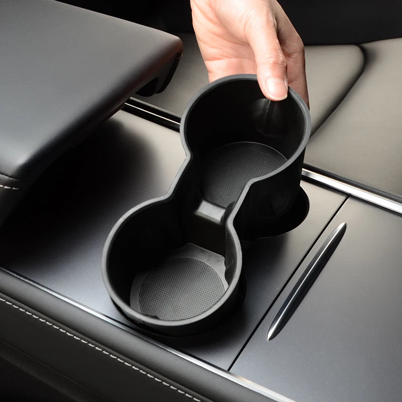 Center Console Cup Holder Insert for Model 3 / Model Y (Style B)