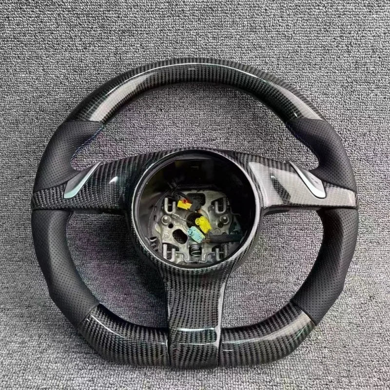 Sports Carbon Fiber Steering Wheel for Porsche Taycan / Macan