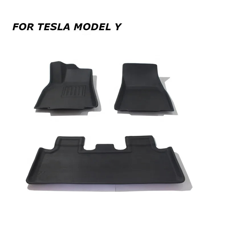 7-Piece TPR Floor & Trunk Mat Set for Model Y