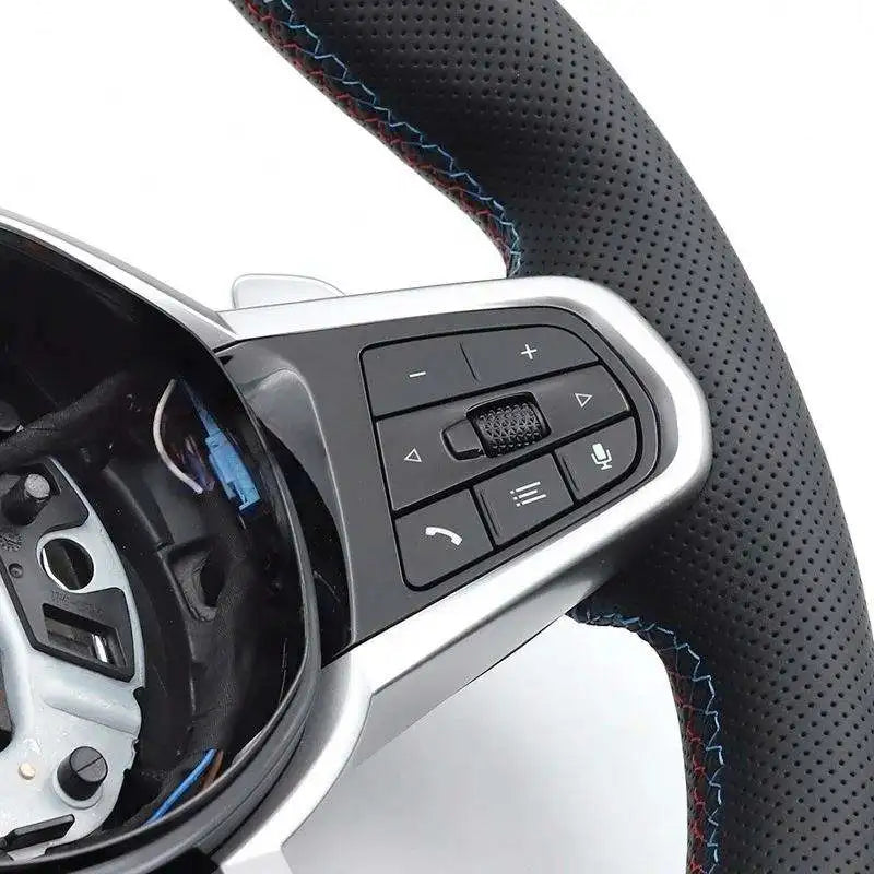 CS Leather Steering Wheel for BMW i4 / G26