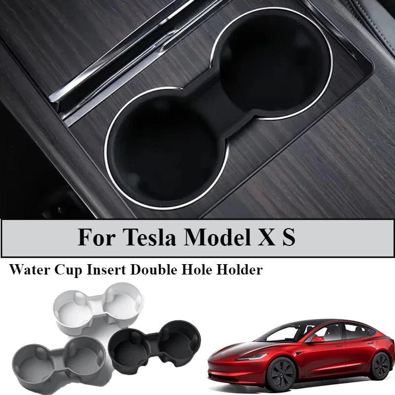 Silicone Center Console Cup Holder for Model X (2021+)