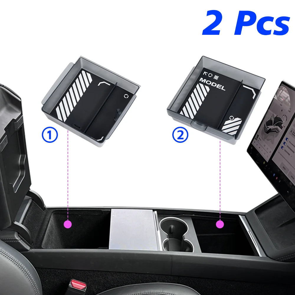 Armrest Storage Tray for Model Y Juniper (2025+)